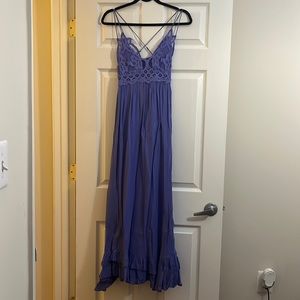 Free people periwinkle dress!